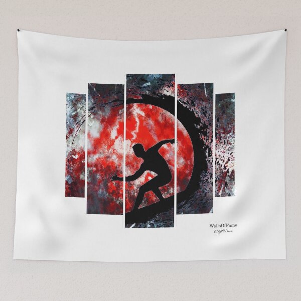 Item preview, Midnight Surfer. Digital Painting From WallsOfFame.com.au designed and sold by WallsOfFameAust.