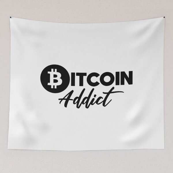 Item preview, Bitcoin addict designed and sold by tov67.