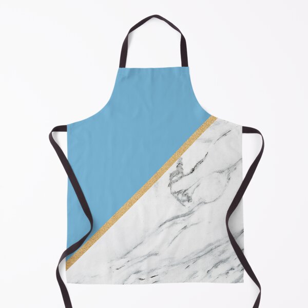 Item preview, Marble with Blue and Gold Stripe Summer designed and sold by Wizardofpizza.