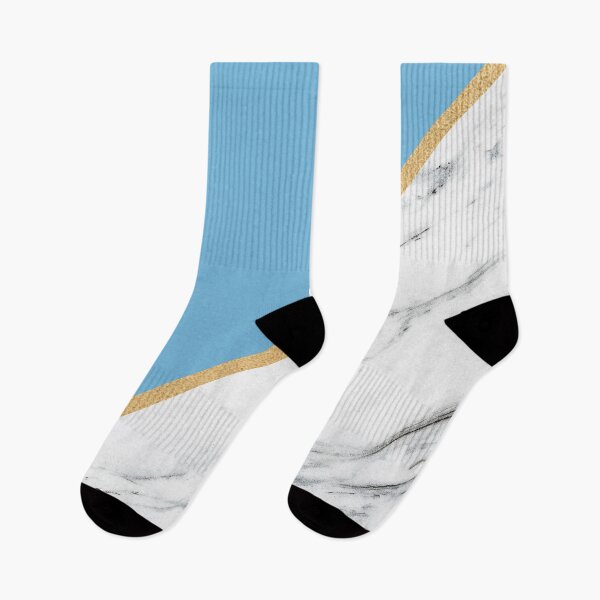 Item preview, Marble with Blue and Gold Stripe Summer designed and sold by Wizardofpizza.