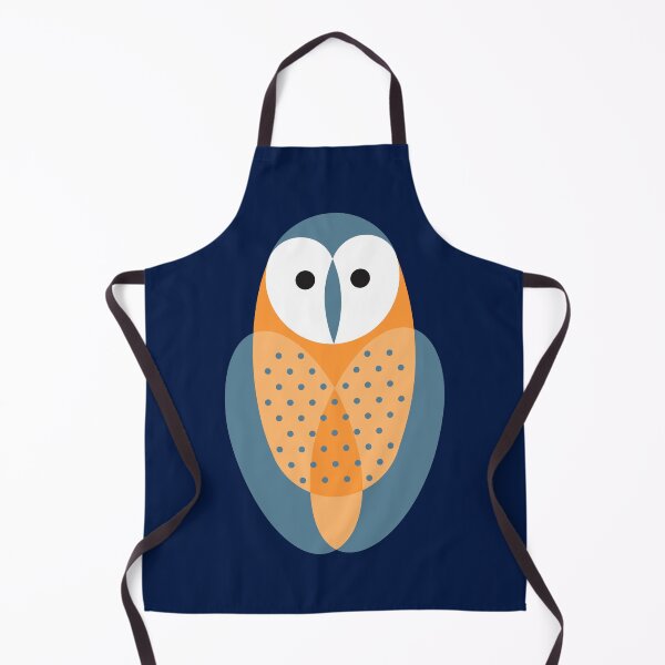 Item preview, Barn Owl on night blue designed and sold by SakalDesign.