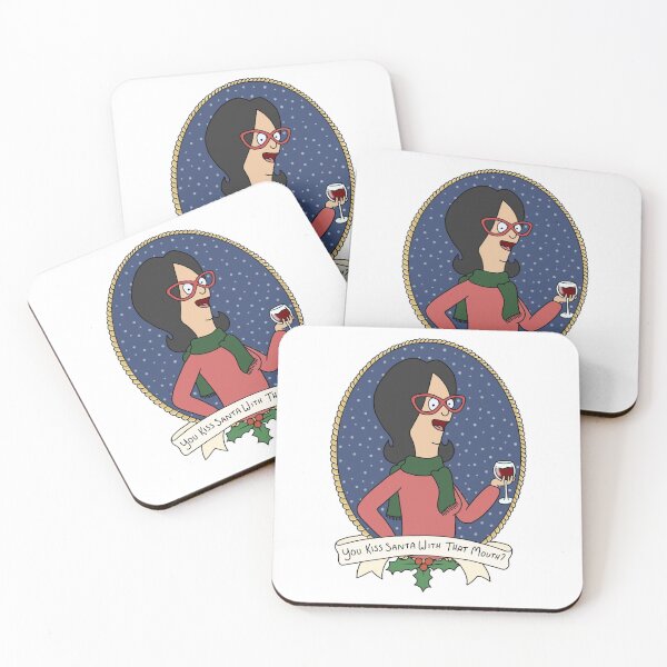 Item preview, Christmas Linda "You Kiss Santa With That Mouth?" designed and sold by Kirra Jade.