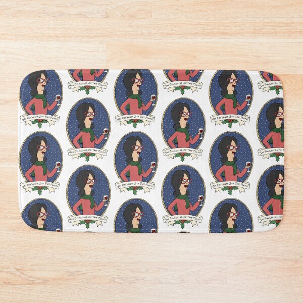 Item preview, Christmas Linda "You Kiss Santa With That Mouth?" designed and sold by Kirra Jade.