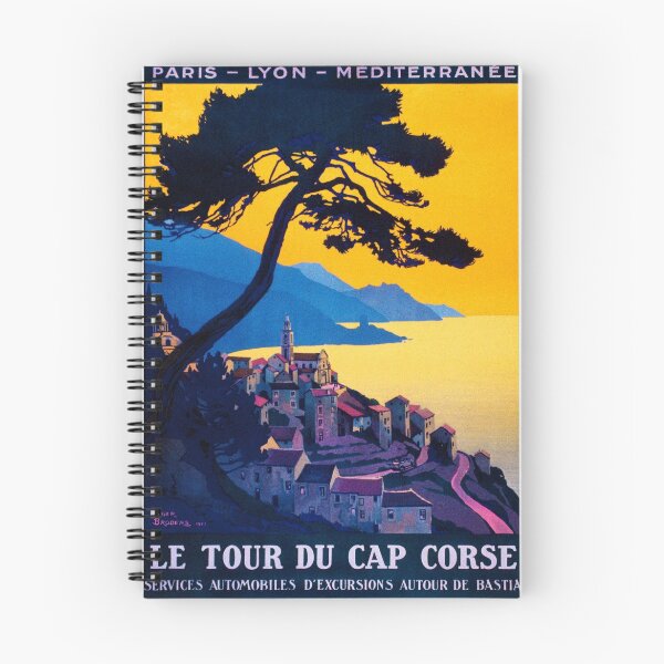 Item preview, Le Tour Du Cap Corse, French Travel Poster designed and sold by paulrommer.