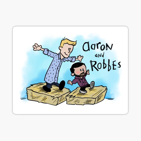 Aaron and Robbes Sticker