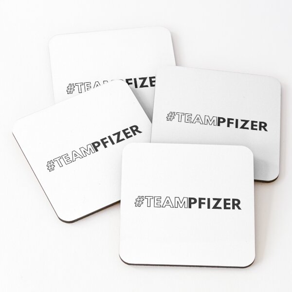 Item preview, Team Pfizer, I've Been Vaccinated, Vaccinated Check, Fully Vaccinated Pfizer designed and sold by ladylaughprints.