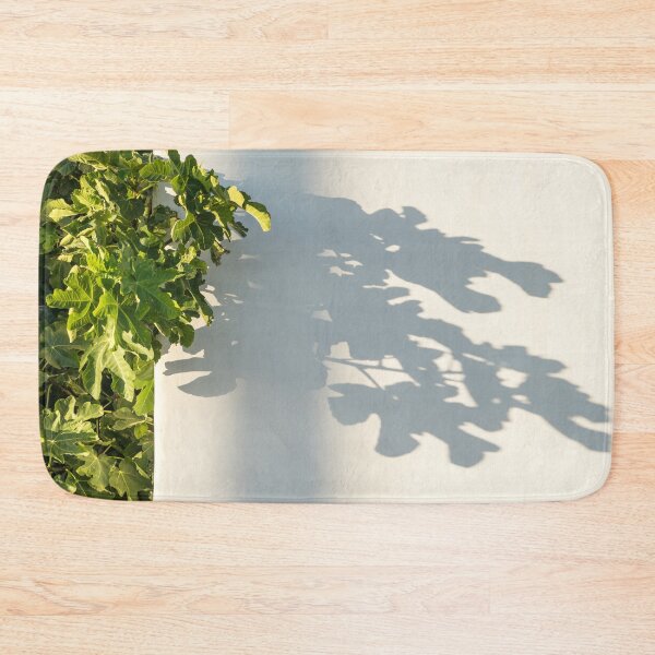 Item preview, Fig Leaf Patterns - Green and White Mediterranean Flair designed and sold by Georgia Mizuleva.