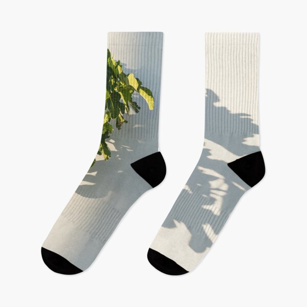 Item preview, Fig Leaf Patterns - Green and White Mediterranean Flair designed and sold by Georgia Mizuleva.