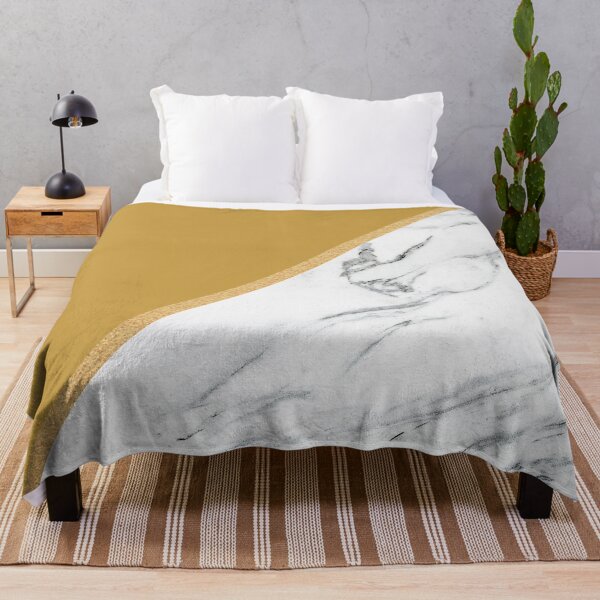 Item preview, Marble with Yellow and Gold Stripe Summer designed and sold by Wizardofpizza.