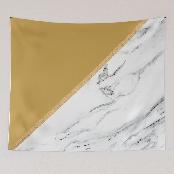 Item preview, Marble with Yellow and Gold Stripe Summer designed and sold by Wizardofpizza.