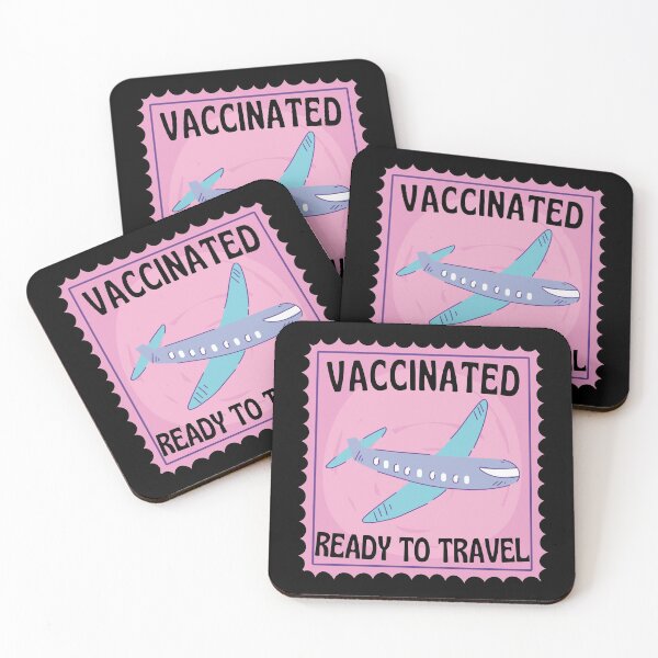 Item preview, Vaccinated and ready to travel designed and sold by dacdibac.