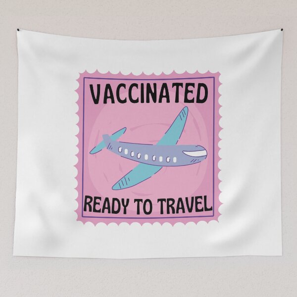 Item preview, Vaccinated and ready to travel designed and sold by dacdibac.