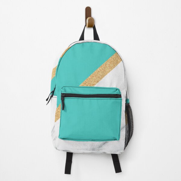 Item preview, Marble with Blue Turquoise and Gold Stripe Summer designed and sold by Wizardofpizza.