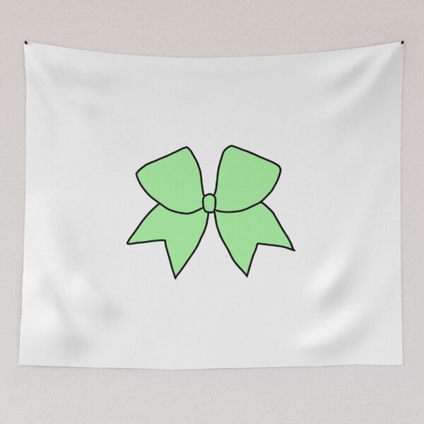 Item preview, Pastel Green Cheer Bow designed and sold by kenzieestickers.