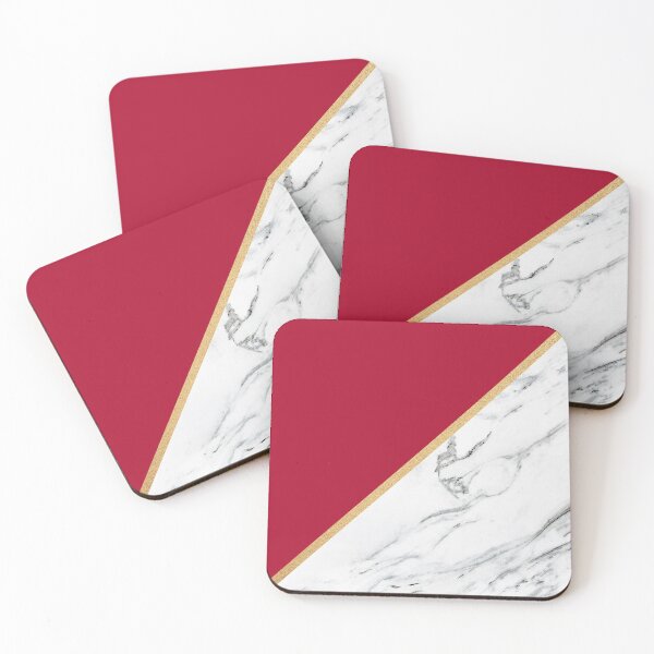 Item preview, Marble with Red and Gold Stripe Summer designed and sold by Wizardofpizza.