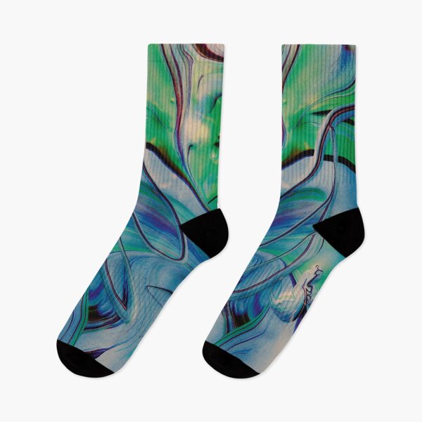 Item preview, Sad Aliens - Symmetry in Green Blue designed and sold by Psilographics.