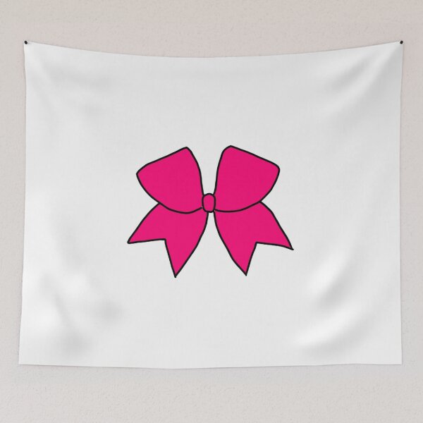 Item preview, Hot Pink Cheer Bow designed and sold by kenzieestickers.
