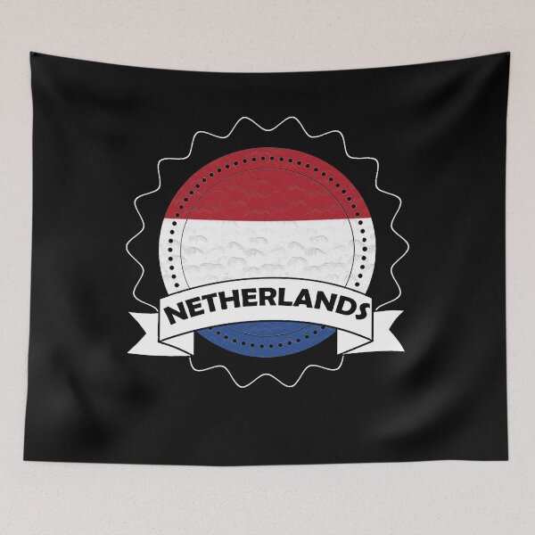 Item preview, Netherlands Emblem-Badge-Flag designed and sold by Gina-Driada.