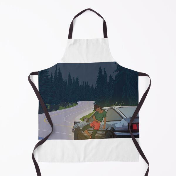 Item preview, Girl standing against AE86 Trueno on Mountain Road Touge designed and sold by MidnightAir.