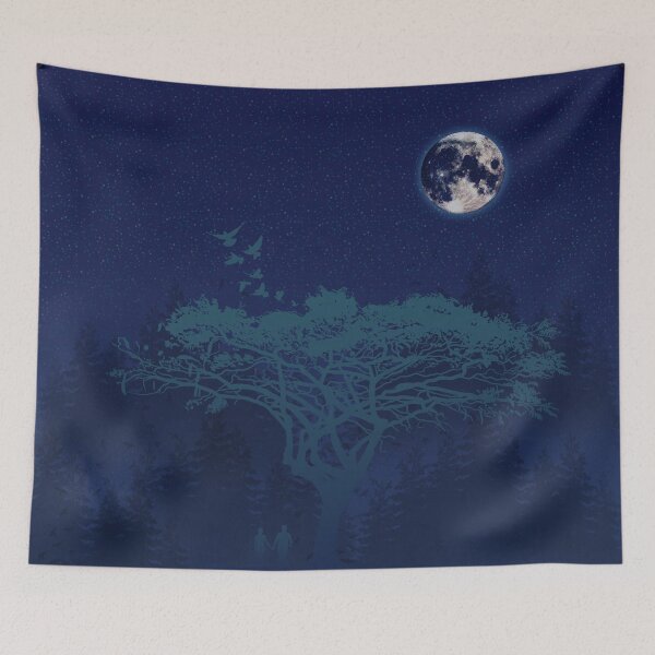 Item preview, forest in the middle of the night designed and sold by Amet Hermawan.