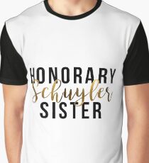 Ehrenschuyler Schwester (Goldfolie) Grafik T-Shirt