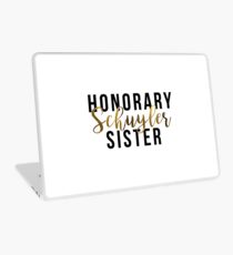 Honorary Schuyler Sister (Gold Foil) Laptop Skin