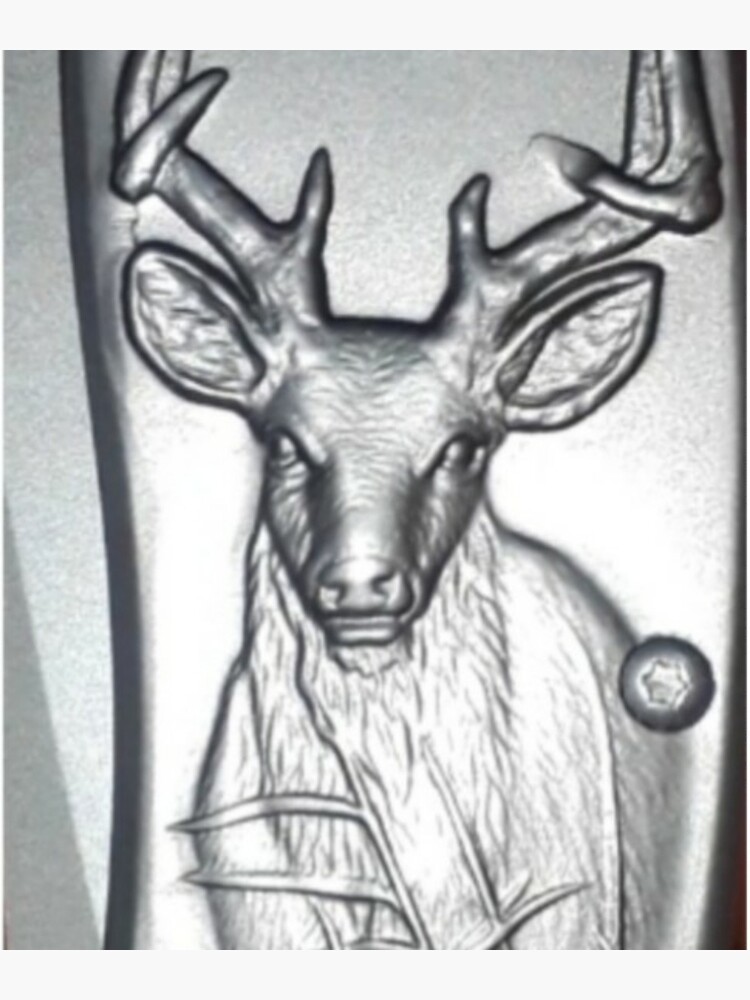 "manual clothes spinner deer tracks" Poster for Sale by Aliaseri