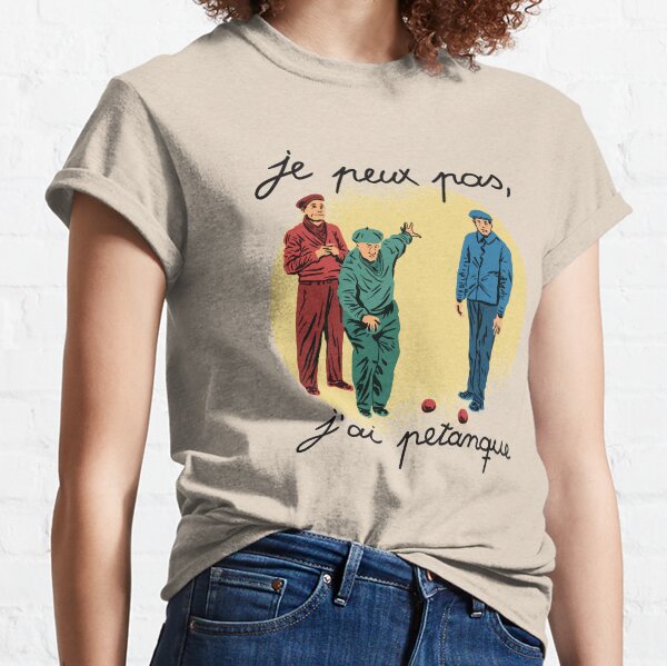 Pétanque T-shirt classique