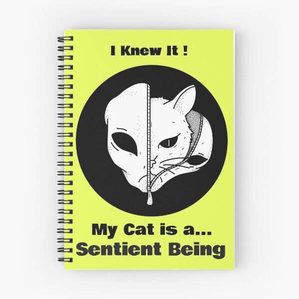 Item preview, I Knew It My Cat Is A Sentient Being designed and sold by MottoDigging.