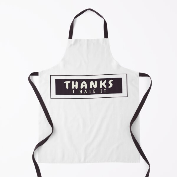 Item preview, Thanks I Hate It, Sarcastic Quote In Block designed and sold by Indra Agrawal.