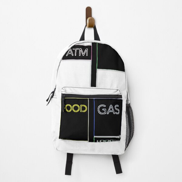 Item preview, Gas, Food, Lodging, ATM Sign designed and sold by LizzieMaher.