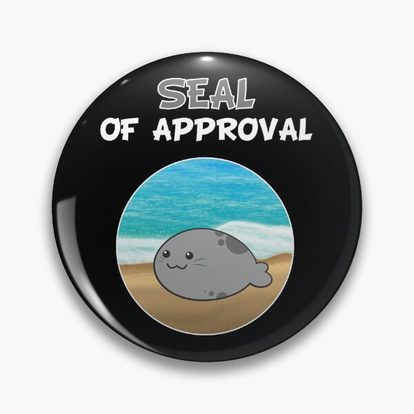 Item preview, Seal Of Approval Animal Sea Lion Cartoon Funny designed and sold by DerEmmat.