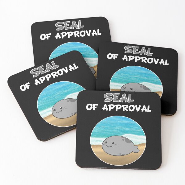 Item preview, Seal Of Approval Animal Sea Lion Cartoon Funny designed and sold by DerEmmat.