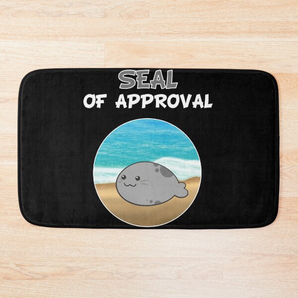 Item preview, Seal Of Approval Animal Sea Lion Cartoon Funny designed and sold by DerEmmat.
