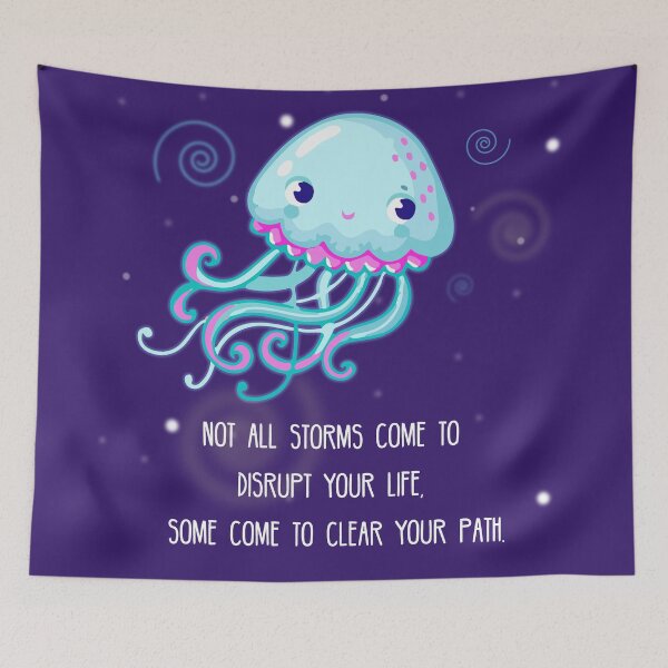 Item preview, Some storms are necessary- Octopus in the ocean designed and sold by creatiwhizz.
