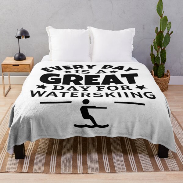Item preview, Every day is a great day for waterskiing designed and sold by TheGreenGoat.
