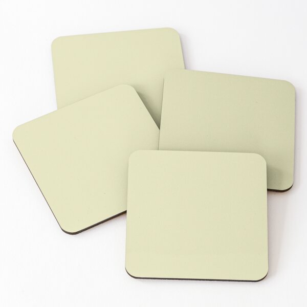 Item preview, Solid Pastel Light Artist Canvas Green Monochrome Minimal Design designed and sold by HiddenPuppets.