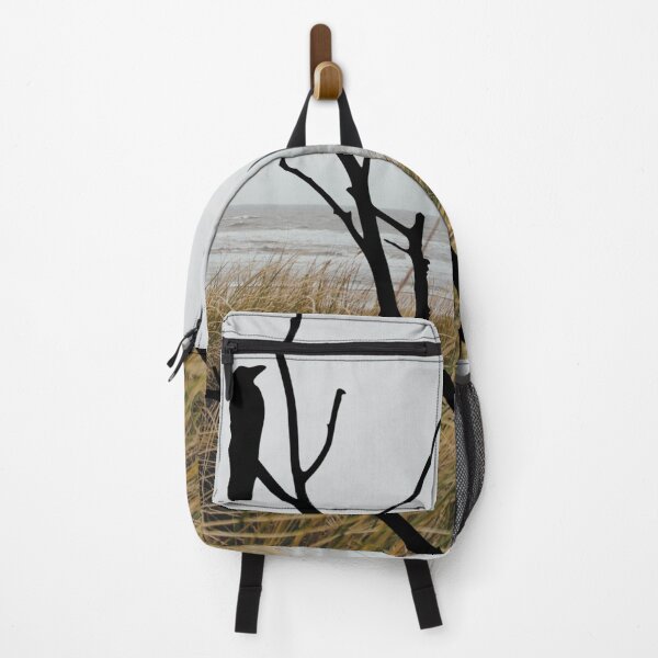 Item preview, Black bird on beach designed and sold by NineVi.