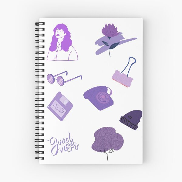 Item preview, Purple aesthetic sticker pack of 9  designed and sold by SproutByAn.