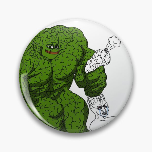 Item preview, Pepe agarró Brain Wojack designed and sold by D1mon.
