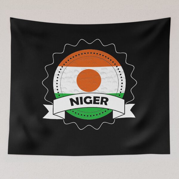 Item preview, Niger Emblem-Badge-Flag designed and sold by Gina-Driada.