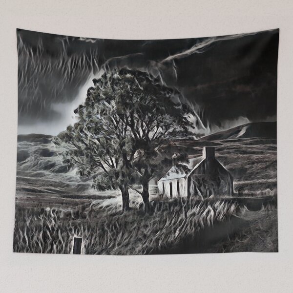 Item preview, GALATHI Wilderness House Night - Wilderness designed and sold by Galathi Designs.