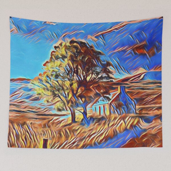 Item preview, GALATHI Wilderness House Blue - Wilderness designed and sold by Galathi Designs.