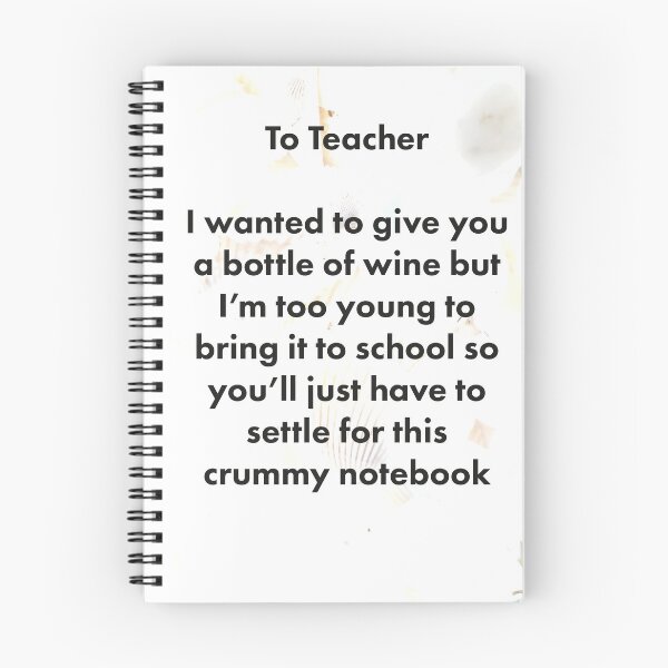Item preview, No wine for teacher designed and sold by Frog2aPrints.