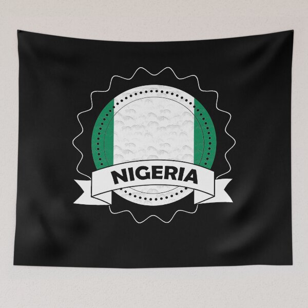 Item preview, Nigeria Emblem-Badge-Flag designed and sold by Gina-Driada.
