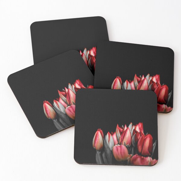 Item preview, Valentine Red and Black Tulips designed and sold by MisterSquid.