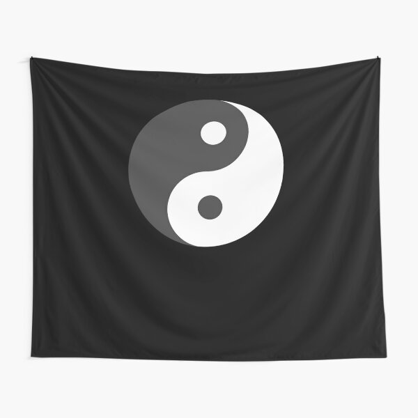 Wandbehange Yin Yang Redbubble