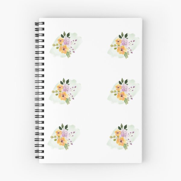 Item preview, Bullet Journal Watercolor Florals Pack of 16 designed and sold by hashnan21.