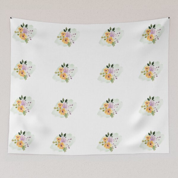 Item preview, Bullet Journal Watercolor Florals Pack of 16 designed and sold by hashnan21.