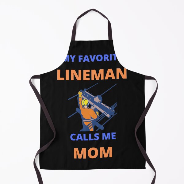 Item preview, My Favorite Lineman Calls Me Mom designed and sold by BhavyaBathla.